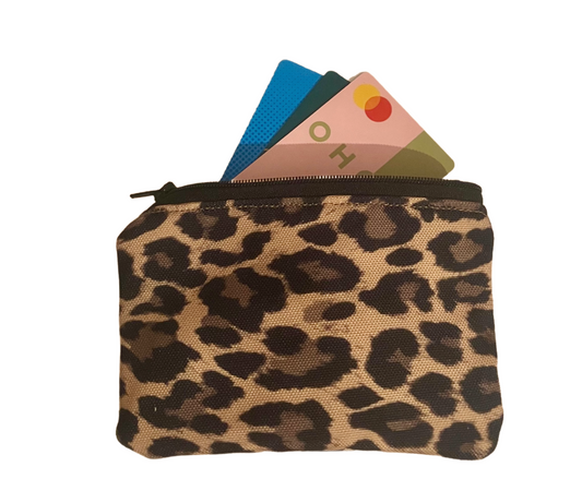 Leopard Card Purse