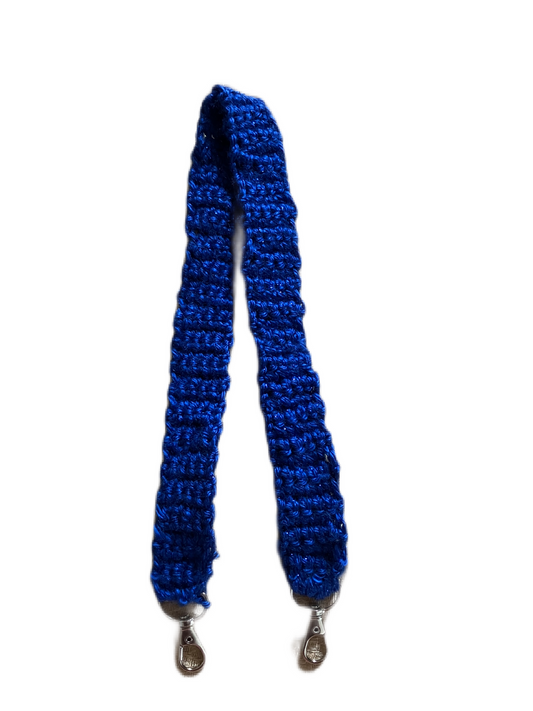 Bag Handle, Blue/Silver 22 inch